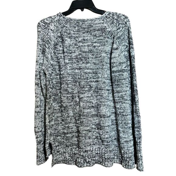 CHAPS Sweater Womens Large Multicolor Chunky Pullover Long Sleeve Sweatshirt - Picture 4 of 7